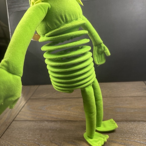 Vintage Nanco Sesame Street Kermit The‎ Frog Slinky Suction Cup 13" Plush Figure - Picture 16 of 16